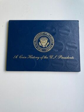 A Coin History of the U.S. Presidents Blue Collector Folder